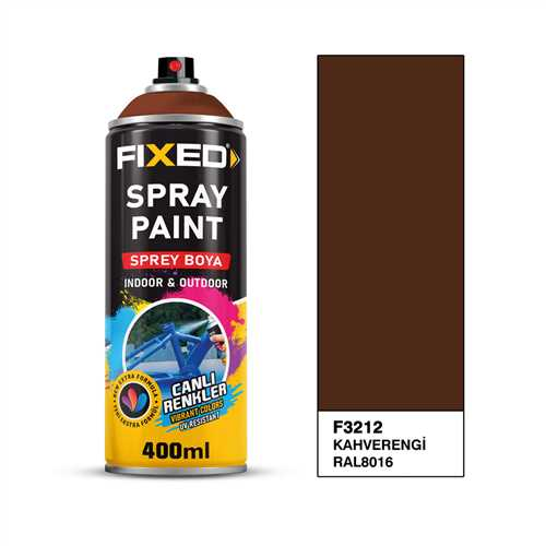 SGS SPREY BOYA AKRİLİK KAHVERENGİ 320 GR 400 ML. 1
