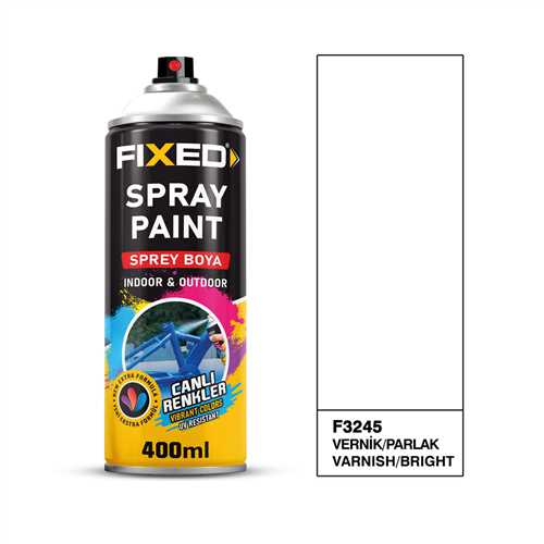 SGS SPREY BOYA AKRİLİK VERNİK PARLAK 320 GR 400 ML. 1
