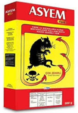 ASYEM 500 GR. BUĞDAY FARE ZEHİRİ 1