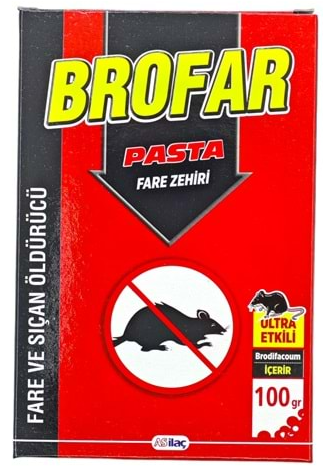 BROFAR PASTA FARE VE SIÇAN ÖLDÜRÜCÜ 100 GR. 1