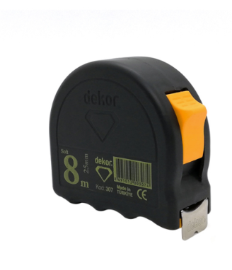 DEKOR SOFT ŞERİT METRE 8 X 25 MM 1