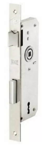 KALE STANDART SİLİNDİRLİ DAİRE KİLİT - NİKEL 35 MM 1