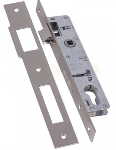 KALE STANDART SİLİNDİRLİ DAİRE KİLİT DAR TİP - NİKEL 20 MM 1