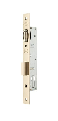 KALE STANDART SİLİNDİRLİ DAİRE KİLİT MAKARALI - SARI 20 MM 1