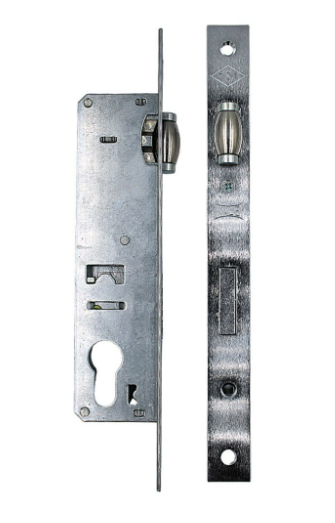 KALE STANDART SİLİNDİRLİ DAİRE KİLİT MAKARALI - NİKEL 20 MM 1