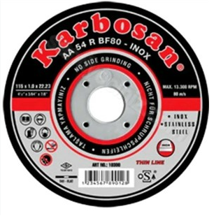 KARBOSAN İNOX KESİCİ THİNLİNE 115 X 1.0 X 22 1
