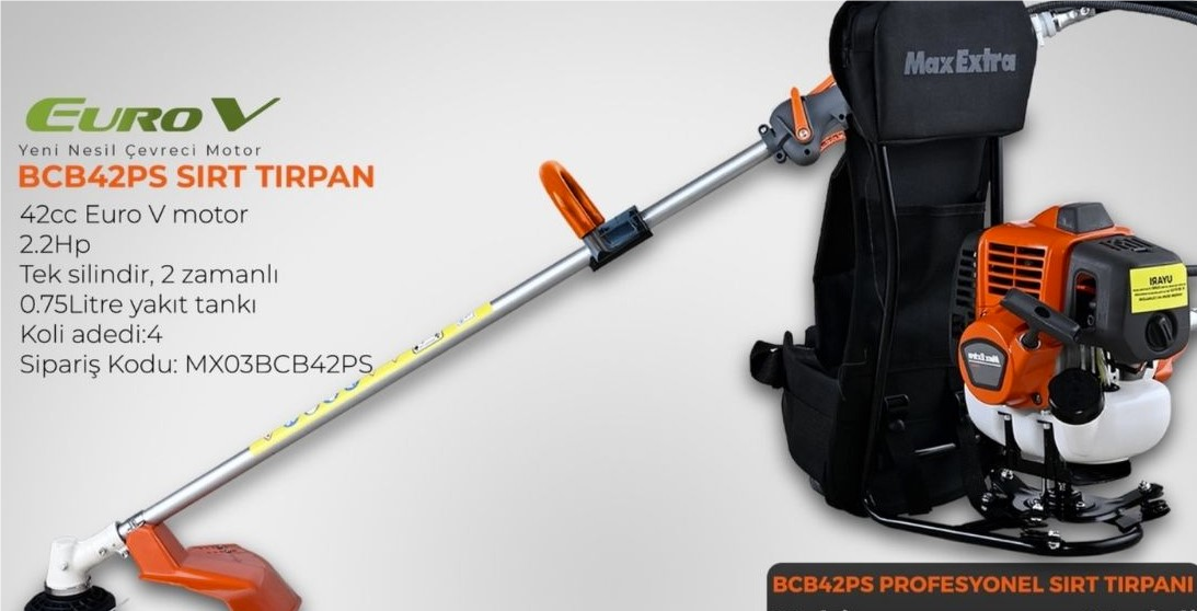 MAX EXTRA SIRT TIRPANI 42 CC 2.2 HP. 1