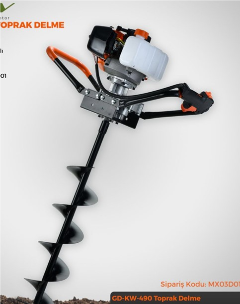 MAX EXTRA BENZİNLİ TOPRAK DELME  52 CC 1.9 HP. 1
