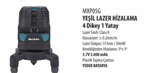 MAX EXTRA LAZER HİZALAMA 4 DİKEY 1 YATAY 1