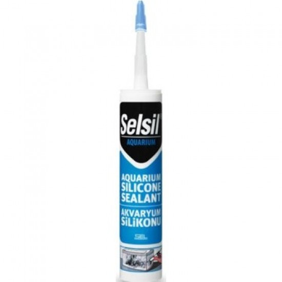 SELSİL AKVARYUM SİLİKON 280 ML ŞEFFAF 1