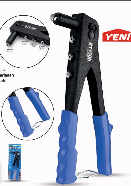 TYSON PERÇİN TABANCASI 260 MM 1