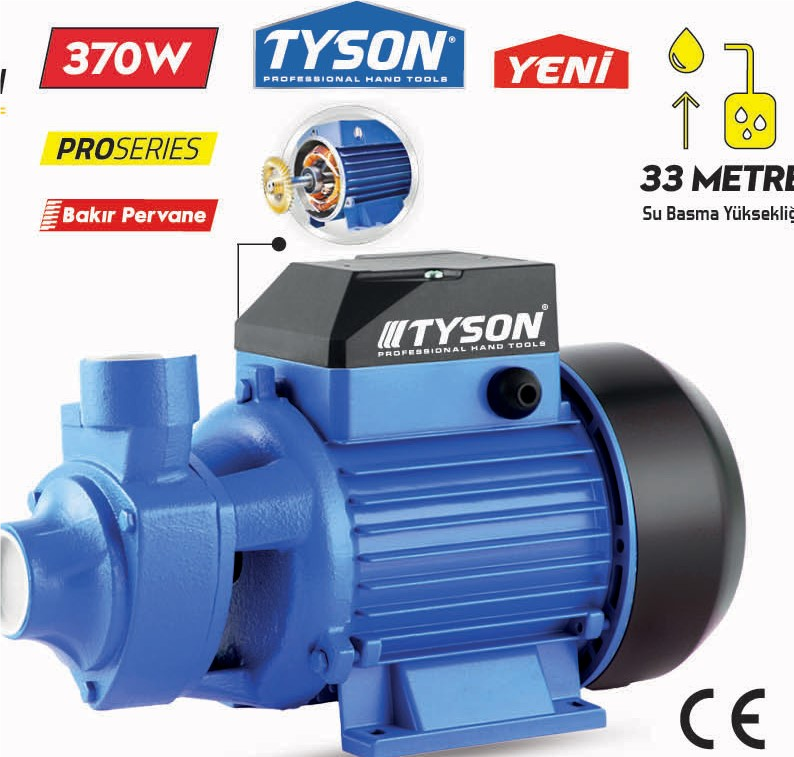 TYSON SANTRİFÜJ POMPA 370 W - 0.5 hp QB60 1