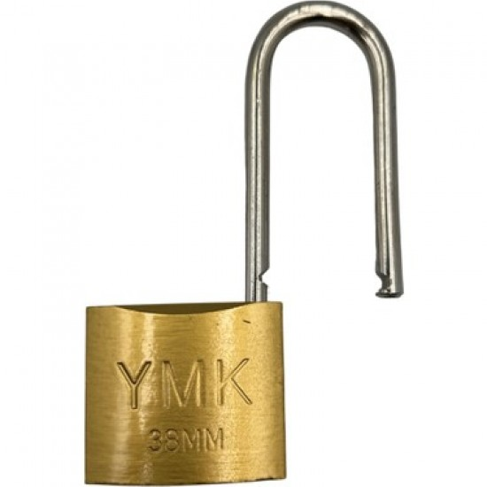 YMK ASMA KİLİT UZUN KANCA SARI DÖKÜM 38 MM 1