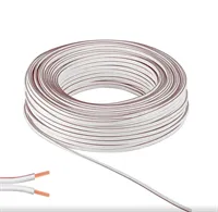 Fully 2x1.50mm Hoparlör Kablosu 100mt Beyaz Renk 1