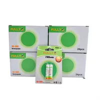 Fully 1.2V Aaa Şarjli 700Ma 2'Li Blister Paket İnce Pil 1
