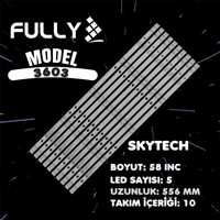 FULLY  SET-3603 SKYTECH/REDLİNE 58 INC 10  ADET (SET) TV LED BAR 1