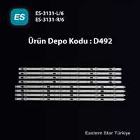 FULLY  SET-3131 SAMSUNG 58 INC 4L+4R ADET (SET) TV LED BAR 1