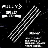 FULLY SET-3885 SUNNY 50 INC 4  ADET (SET) TV LED BAR 1