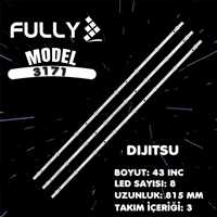 FULLY-SET-3171 DIJITSU 43 INC 3 ADET (SET) TV LED BAR 1