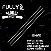 FULLY-SET-4248 ONVO 55 INC 3 ADET (SET) TV LED BAR 1
