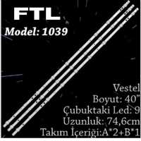 FTL 1039  VESTEL 40 INC 2A+1B ADET (SET) TV LED BAR 1