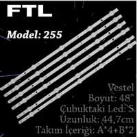 FTL 255 VESTEL 48 INC 4A+2B ADET (SET) TV LED BAR 1