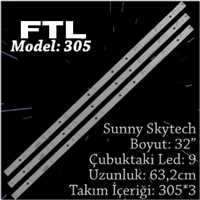 FTL 305  SKYTECH/SUNNY 32 INC 3  ADET (SET) TV LED BAR 1
