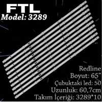 FTL 3289 REDLİNE/ONVO 65 INC 10  ADET (SET) TV LED BAR 1