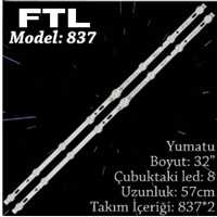 FTL 837 YUMATU/ADLER 32 INC 2  ADET (SET) TV LED BAR 1
