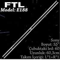 FTL ELED-188 SONY 55 INC 1L+1R ADET (SET) TV LED BAR 1