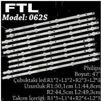 FTL SET-062S PHILIPS 47 INC 10 ADET (SET) TV LED BAR 1