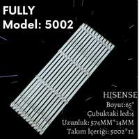 FULLY-SET-5002 HISENSE 65  INC JL.D65041330-006AS 12 ÇUBUK TV LED BAR 1
