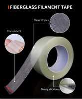 15 MM İpli Montaj Bantı - Lifli Flament Bant 50MT 1