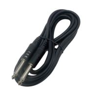 6.3mm Siyah Renk 5mt  Mono Mikrofon Kablosu 1