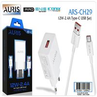 Aurıs CH29 Type-C Şarj Set 2.4A 2
