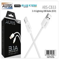 Auris CB33 Eco Lightning Kablo 3.1A 1