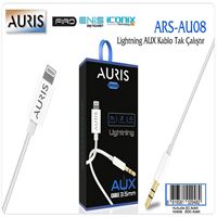 Auris AU08 Lightning 3.5MM Aux Kablosu 1