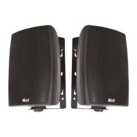 W-5TS 5'' Siyah Hat Trafolu Duvar Hoparlörü 1