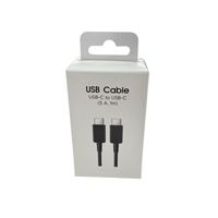 SAMSUNG USB-C TO USB-C Şarj kablosu 1M  Siyah-Beyaz 2
