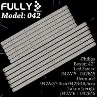 FULLY SET-042 PHILIPS 42INC 6*5 Leds+6*6Leds 12 ADET (SET) TV LED BAR 1