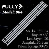 FULLY-SET-084 PHILIPS 43 INC 5  ADET (SET) TV LED BAR 1
