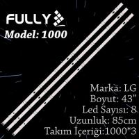 FULLY SET-1000 LG 43 INC 3  ADET (SET) TV LED BAR 1