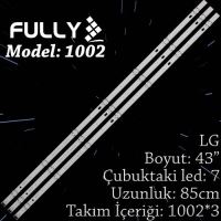 FULLY SET-1002 LG 43 INC 3  ADET (SET) TV LED BAR 1