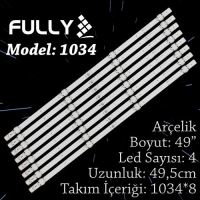 FULLY- SET-1034 ARÇELİK 49 INC 8  ADET (SET) TV LED BAR 1