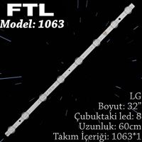 FTL SET-1063 LG 32 INC 1  ADET (SET) TV LED BAR 1