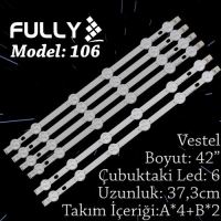 FULLY-SET-106 VESTEL 42 INC 4*A+2*B/C ADET (SET) TV LED BAR 1