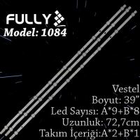 FULLY-SET-1084 VESTEL/Toshiba 39 INC 2A+1B ADET (SET) TV LED BAR 1