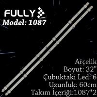 FULLY- SET-1087 ARÇELİK 32 INC 2  ADET (SET) TV LED BAR 1