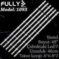 FULLY SET-1093 VESTEL 49 INC 4A+2B ADET (SET) TV LED BAR 1