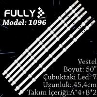 FULLY  SET-1096 VESTEL 50 INC 4A+2B ADET (SET) TV LED BAR 1